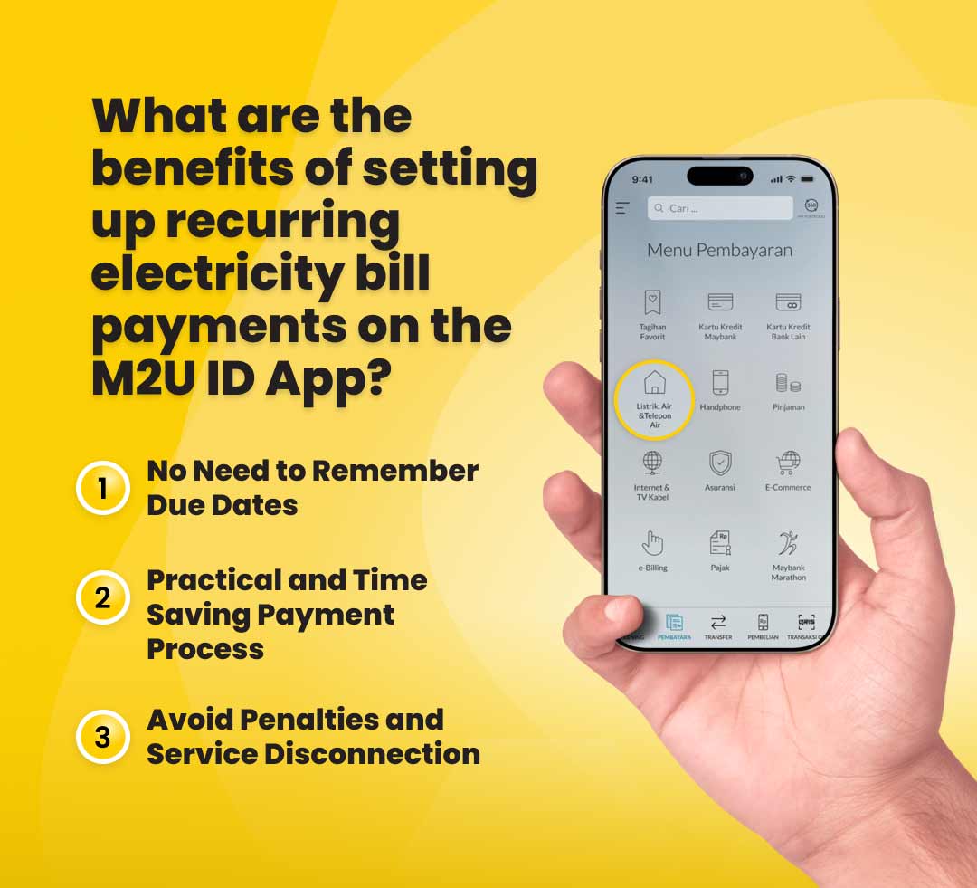 recurring electricity bill payments