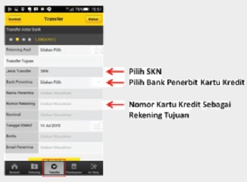 Pembayaran Kartu Kredit