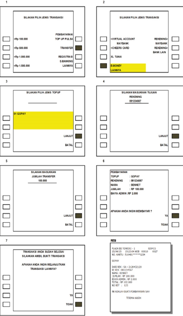 Top Up Go Pay Balance
