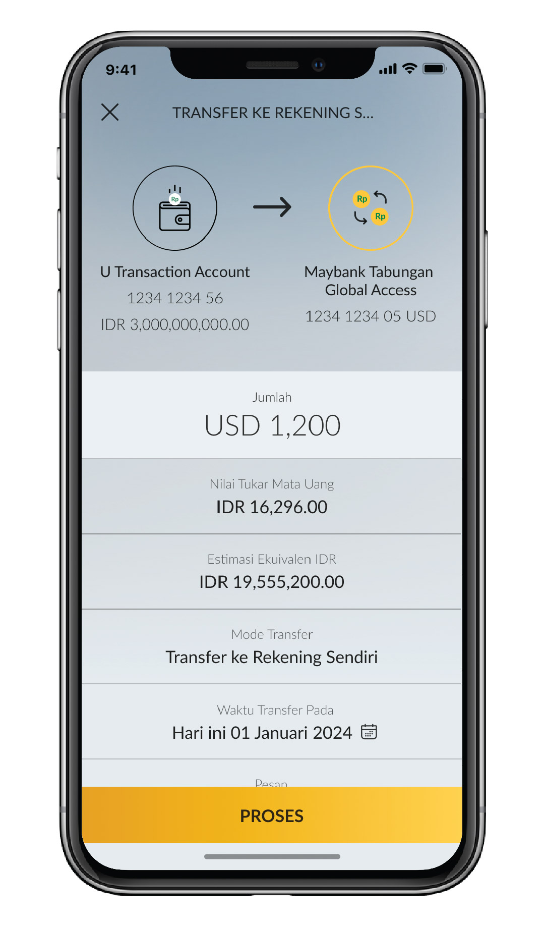 Panduan Transfer Valas