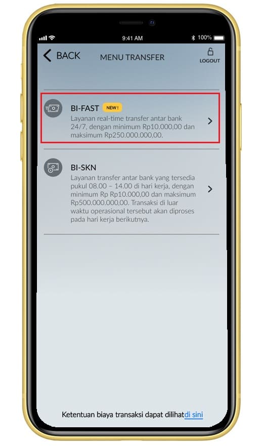 BI M2U ID App