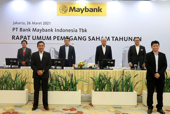 MAYBANK INDONESIA Anual General meeting