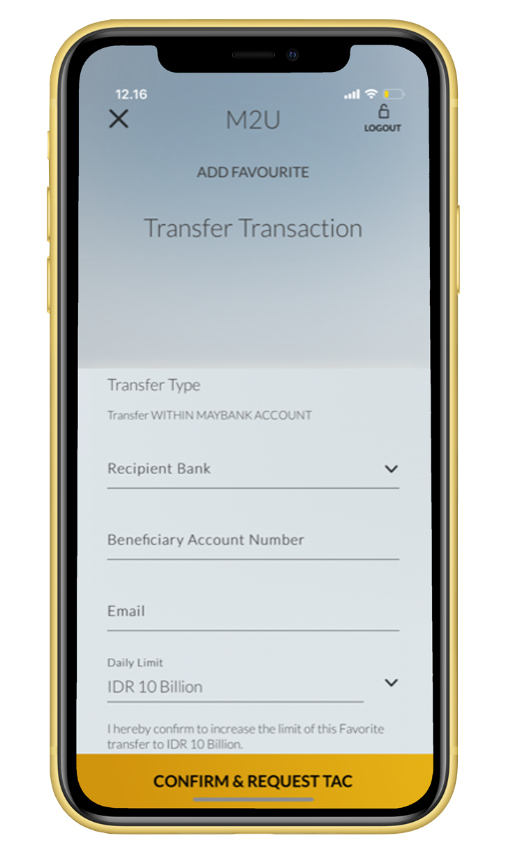 Batas transfer antar bank