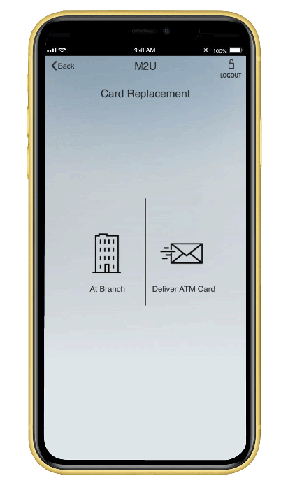 Replace Your Maybank Debit Card