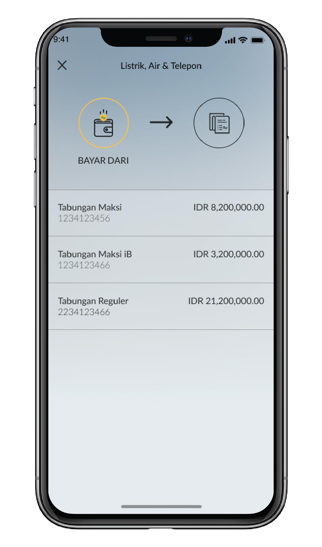 Recurring Payment PLN Postpaid