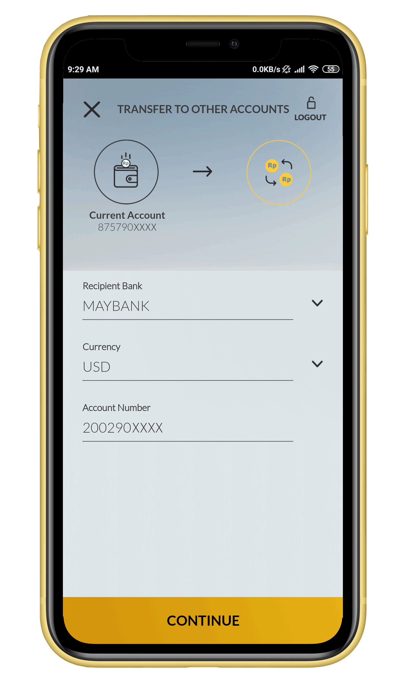 Maybank currency best sale