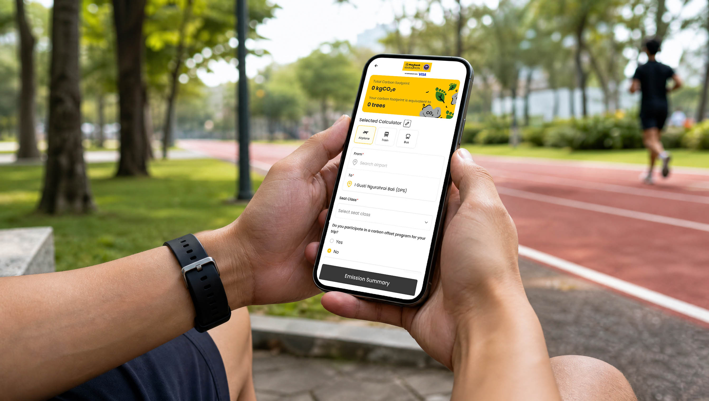 Carbon Calculator App