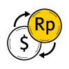 No currency conversion needed